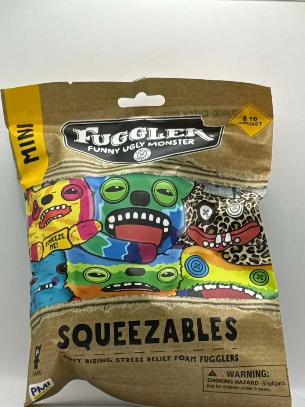 Fuggler Mini Squeezables Soft Rising Stress Relief Foam Figure Blind Bag